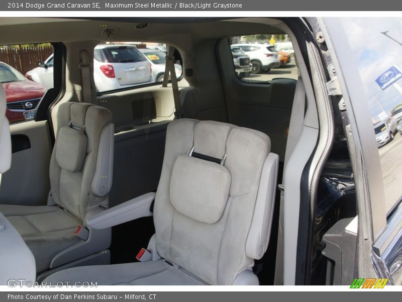 Maximum Steel Metallic / Black/Light Graystone 2014 Dodge Grand Caravan SE