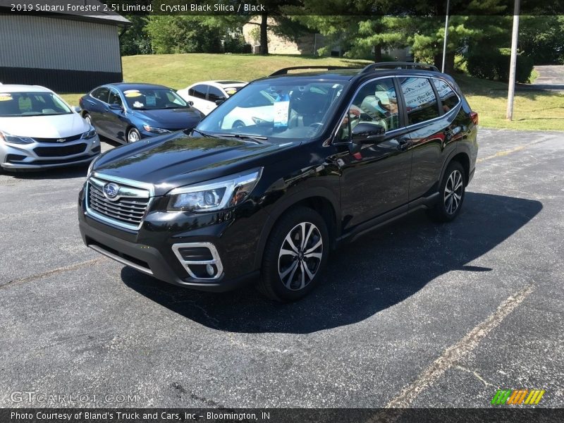 Crystal Black Silica / Black 2019 Subaru Forester 2.5i Limited