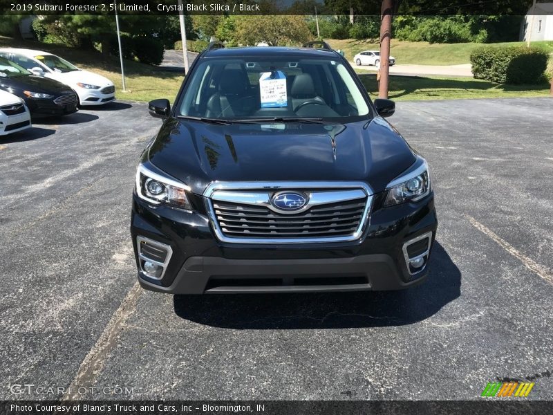 Crystal Black Silica / Black 2019 Subaru Forester 2.5i Limited