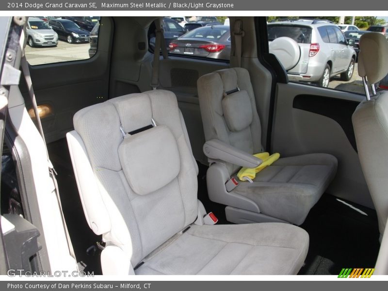 Maximum Steel Metallic / Black/Light Graystone 2014 Dodge Grand Caravan SE