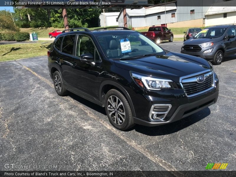 Crystal Black Silica / Black 2019 Subaru Forester 2.5i Limited