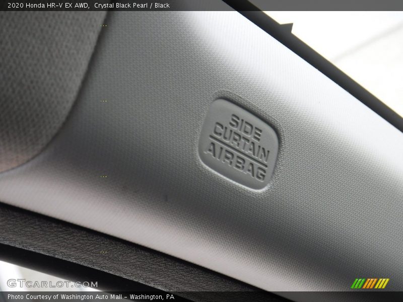 Crystal Black Pearl / Black 2020 Honda HR-V EX AWD