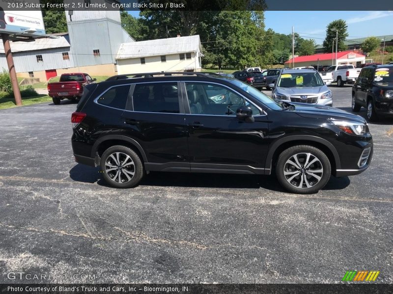 Crystal Black Silica / Black 2019 Subaru Forester 2.5i Limited