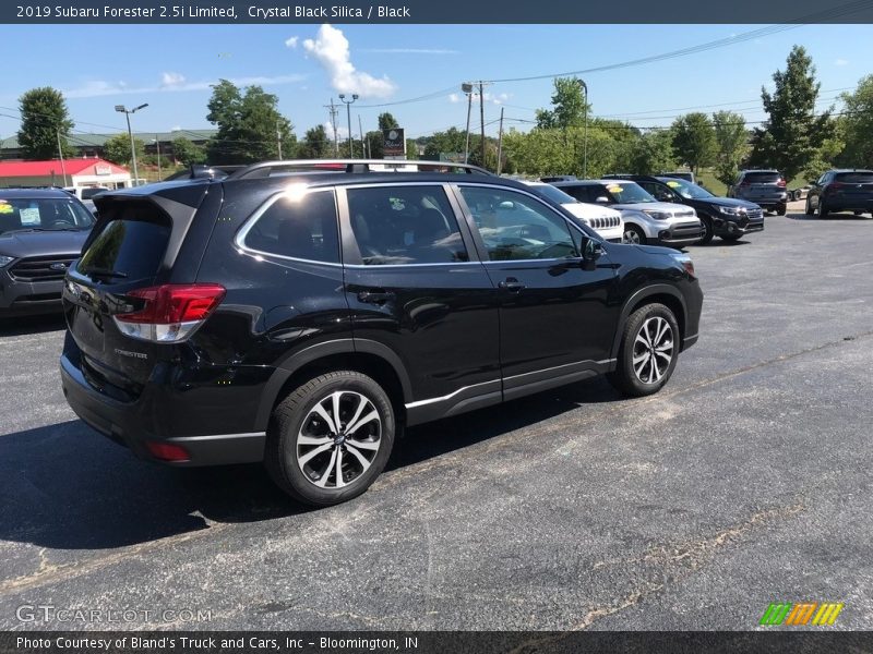 Crystal Black Silica / Black 2019 Subaru Forester 2.5i Limited