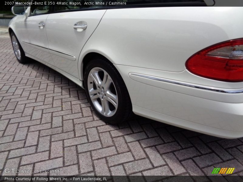 Arctic White / Cashmere 2007 Mercedes-Benz E 350 4Matic Wagon