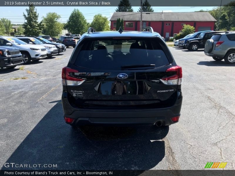 Crystal Black Silica / Black 2019 Subaru Forester 2.5i Limited