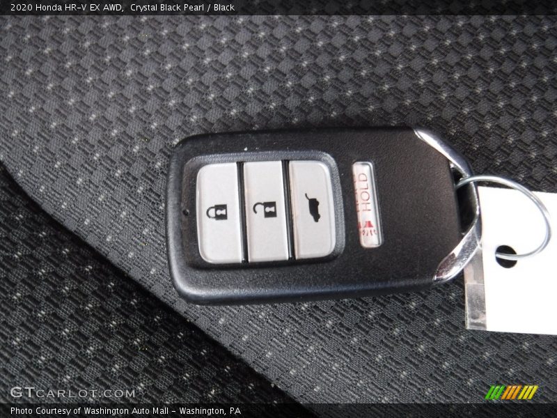 Crystal Black Pearl / Black 2020 Honda HR-V EX AWD