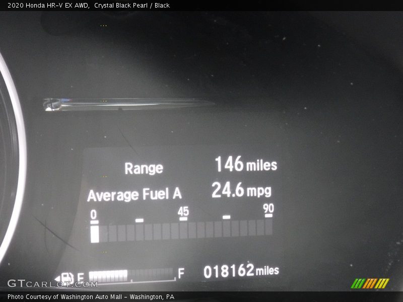 Crystal Black Pearl / Black 2020 Honda HR-V EX AWD