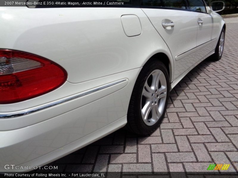 Arctic White / Cashmere 2007 Mercedes-Benz E 350 4Matic Wagon