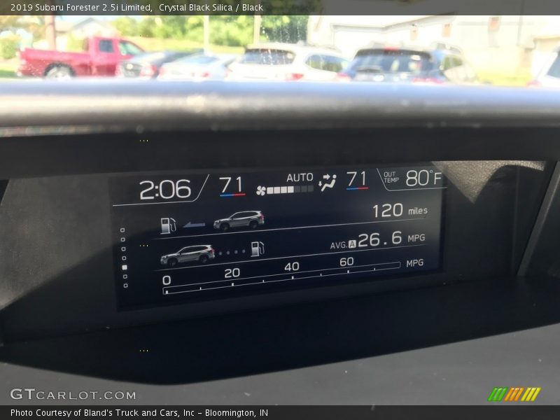 Crystal Black Silica / Black 2019 Subaru Forester 2.5i Limited