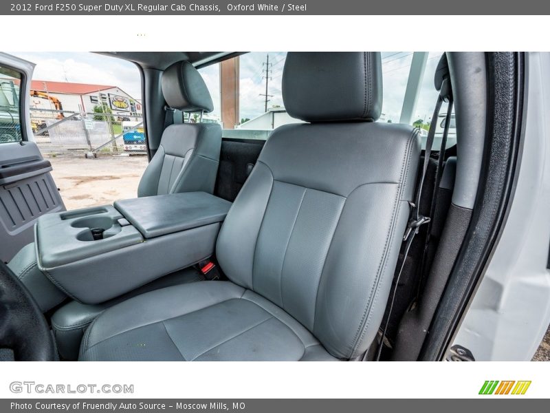Oxford White / Steel 2012 Ford F250 Super Duty XL Regular Cab Chassis