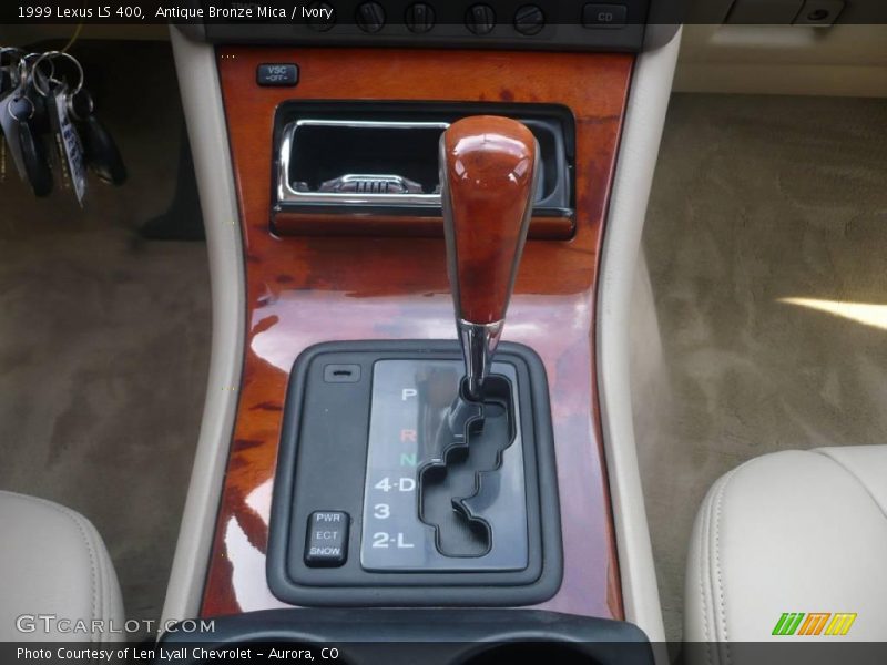 Antique Bronze Mica / Ivory 1999 Lexus LS 400