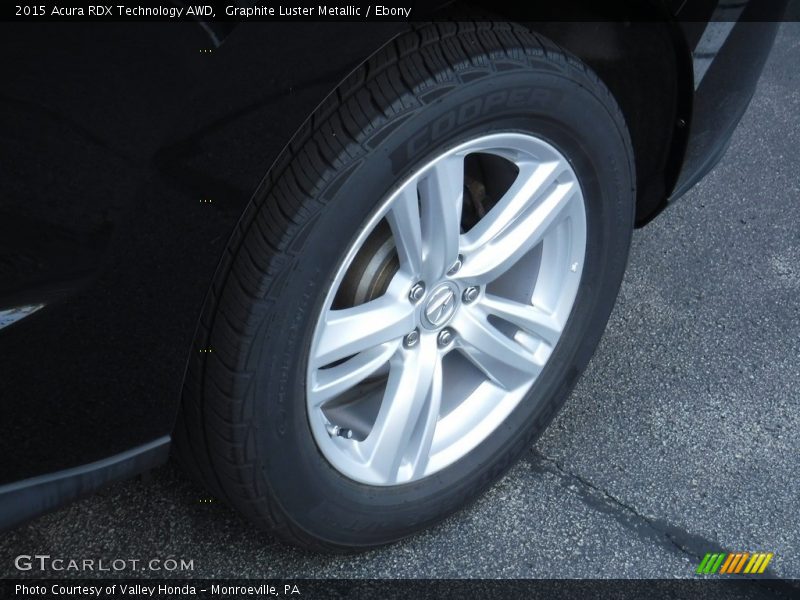 Graphite Luster Metallic / Ebony 2015 Acura RDX Technology AWD