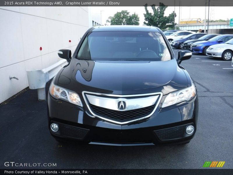 Graphite Luster Metallic / Ebony 2015 Acura RDX Technology AWD