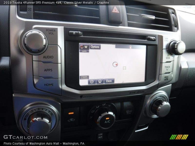 Classic Silver Metallic / Graphite 2019 Toyota 4Runner SR5 Premium 4x4