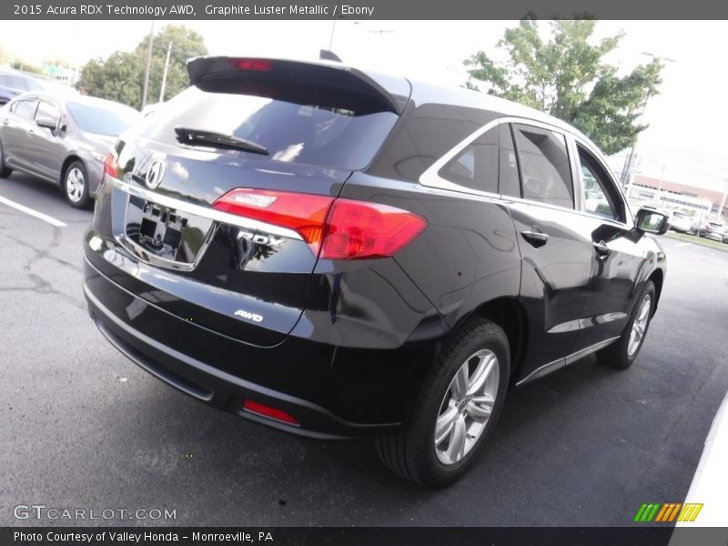 Graphite Luster Metallic / Ebony 2015 Acura RDX Technology AWD