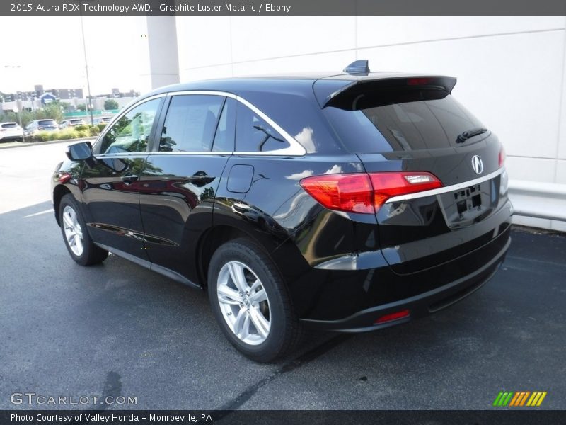Graphite Luster Metallic / Ebony 2015 Acura RDX Technology AWD
