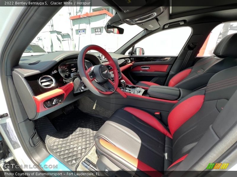  2022 Bentayga S Hotspur Interior