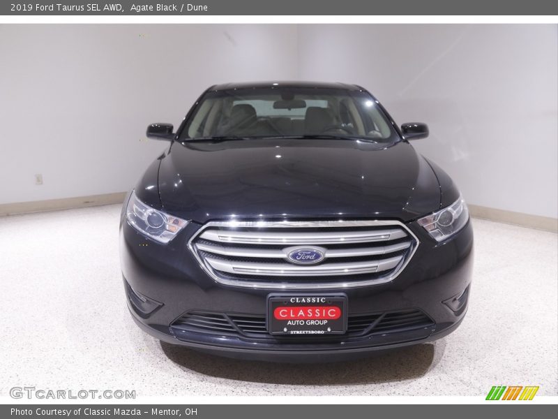 Agate Black / Dune 2019 Ford Taurus SEL AWD