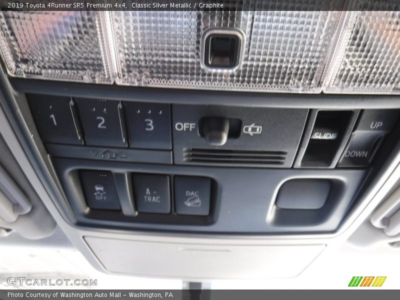 Classic Silver Metallic / Graphite 2019 Toyota 4Runner SR5 Premium 4x4