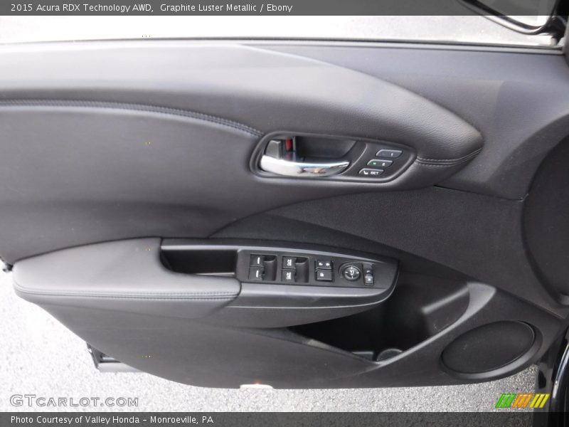 Graphite Luster Metallic / Ebony 2015 Acura RDX Technology AWD