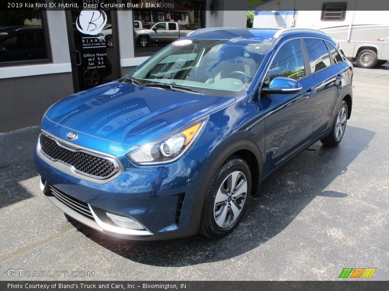 Deep Cerulean Blue / Black 2019 Kia Niro EX Hybrid