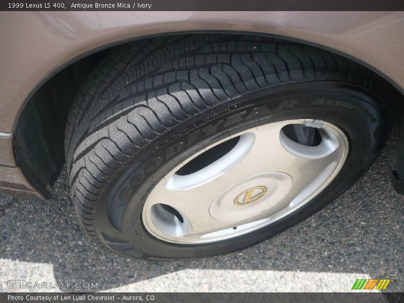 Antique Bronze Mica / Ivory 1999 Lexus LS 400