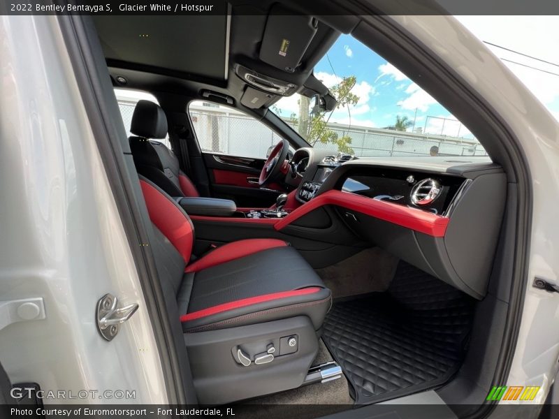Front Seat of 2022 Bentayga S