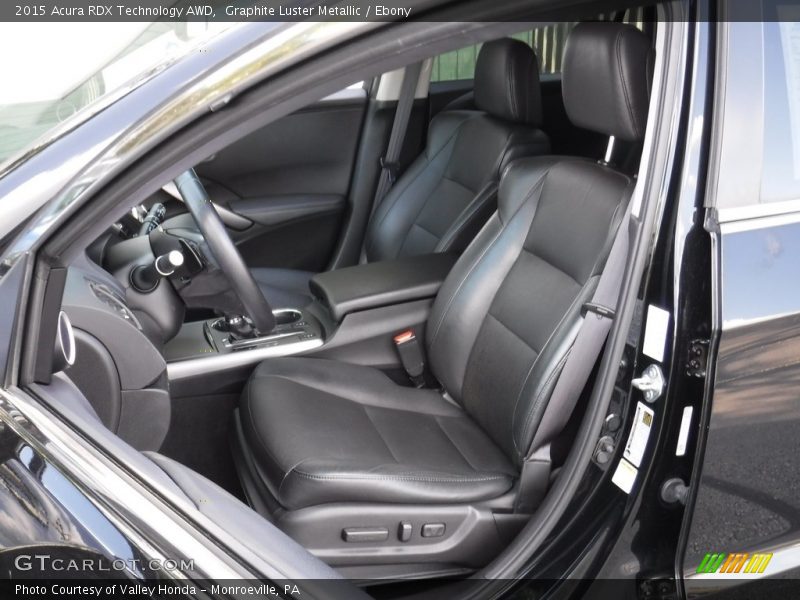 Graphite Luster Metallic / Ebony 2015 Acura RDX Technology AWD