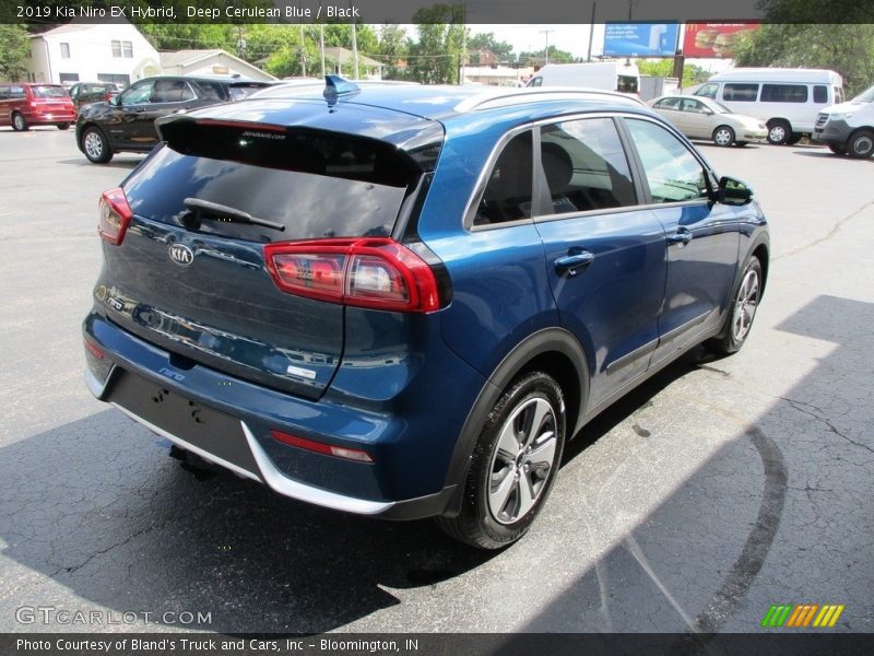 Deep Cerulean Blue / Black 2019 Kia Niro EX Hybrid
