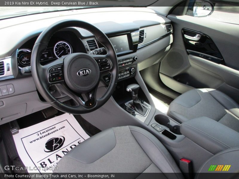 Deep Cerulean Blue / Black 2019 Kia Niro EX Hybrid