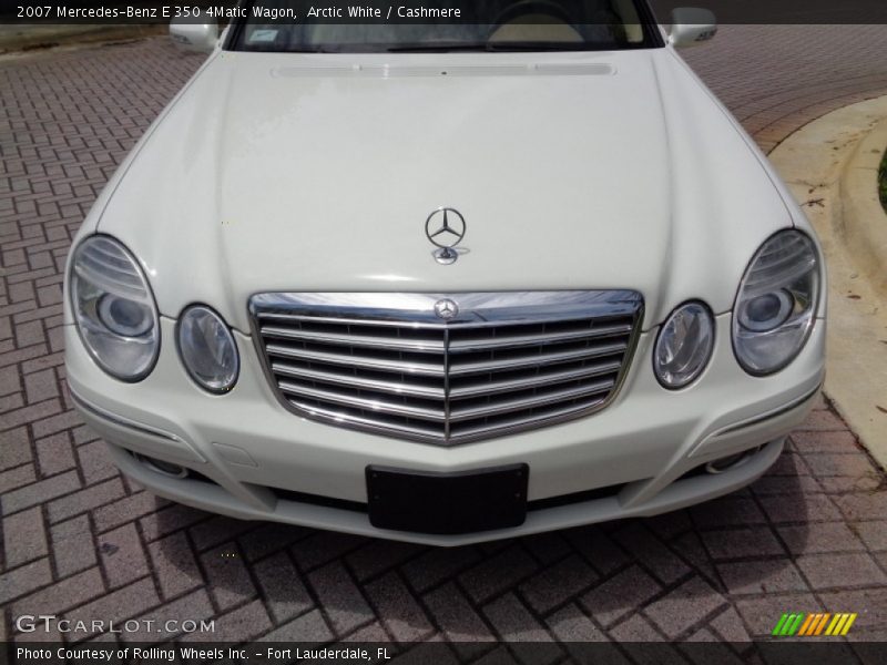 Arctic White / Cashmere 2007 Mercedes-Benz E 350 4Matic Wagon