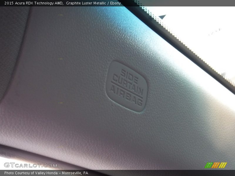 Graphite Luster Metallic / Ebony 2015 Acura RDX Technology AWD