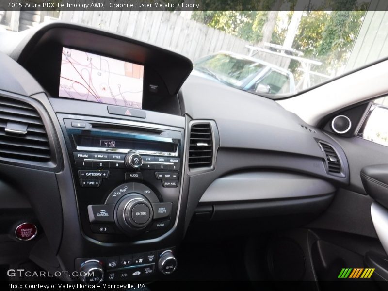 Graphite Luster Metallic / Ebony 2015 Acura RDX Technology AWD