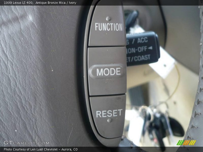 Antique Bronze Mica / Ivory 1999 Lexus LS 400