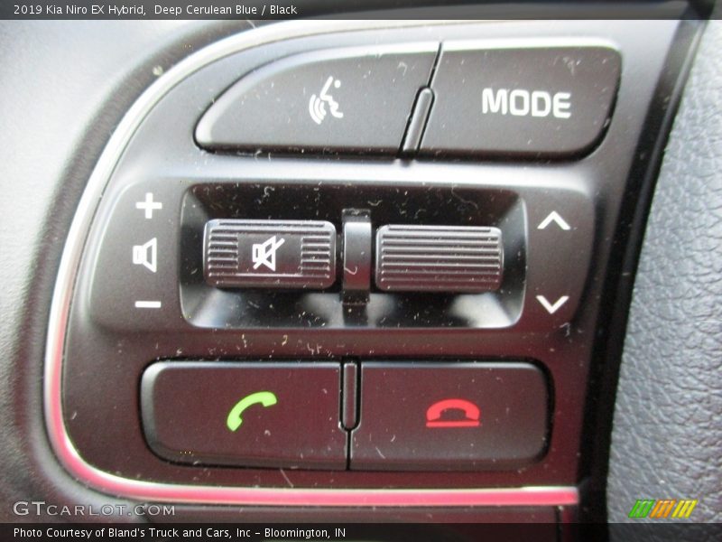 Deep Cerulean Blue / Black 2019 Kia Niro EX Hybrid