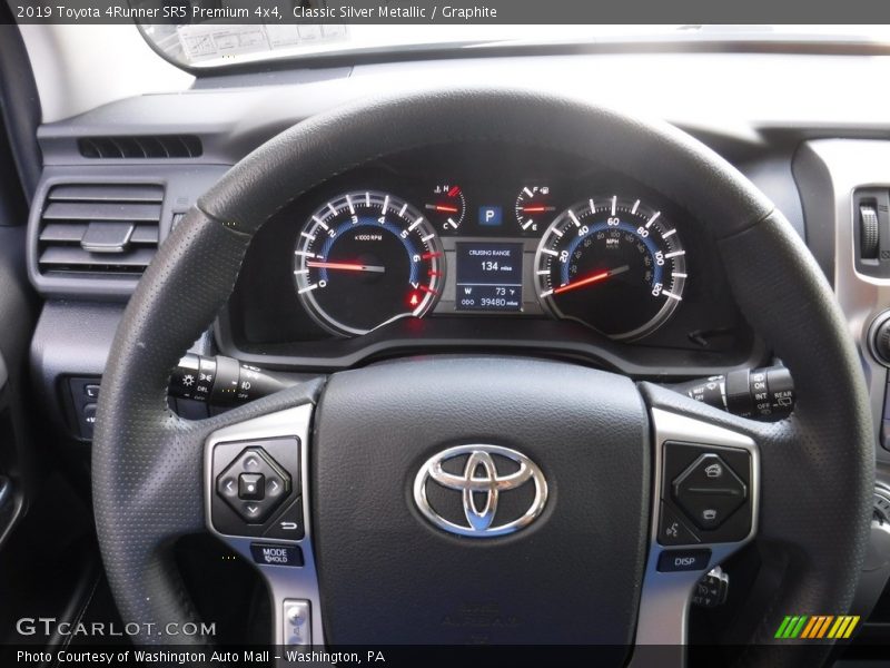 Classic Silver Metallic / Graphite 2019 Toyota 4Runner SR5 Premium 4x4