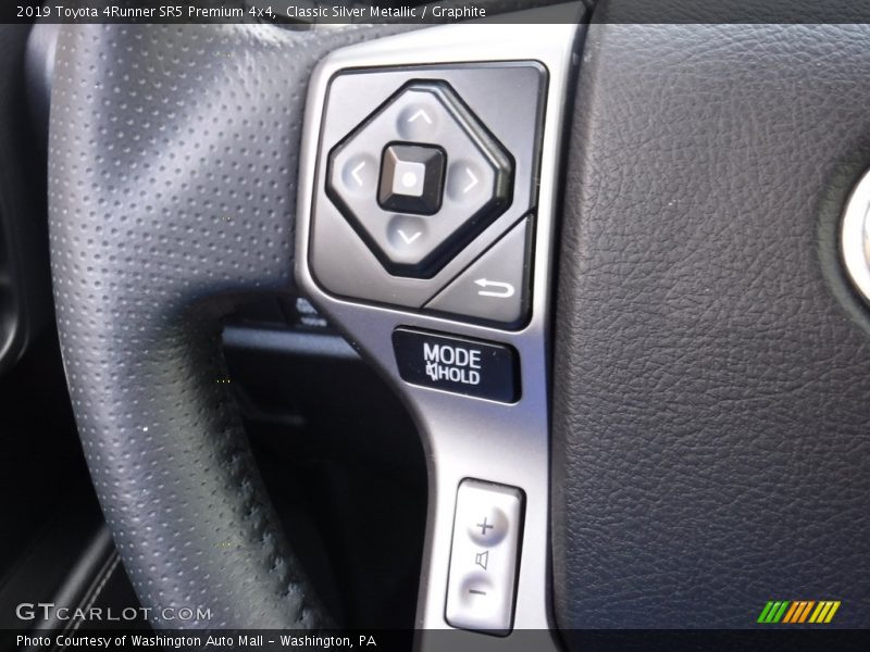 Classic Silver Metallic / Graphite 2019 Toyota 4Runner SR5 Premium 4x4