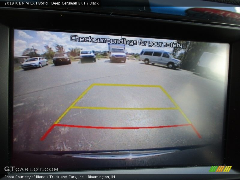Deep Cerulean Blue / Black 2019 Kia Niro EX Hybrid