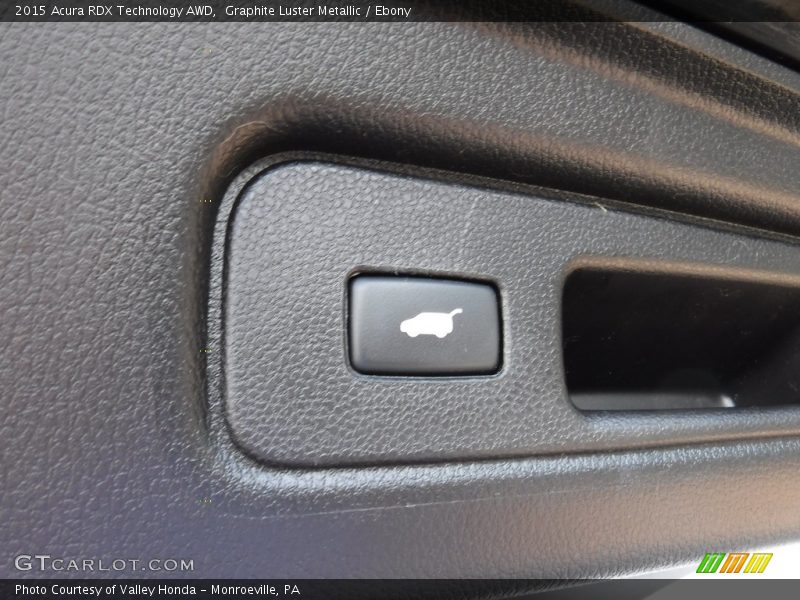 Graphite Luster Metallic / Ebony 2015 Acura RDX Technology AWD