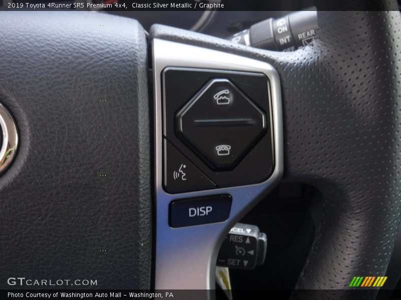 Classic Silver Metallic / Graphite 2019 Toyota 4Runner SR5 Premium 4x4