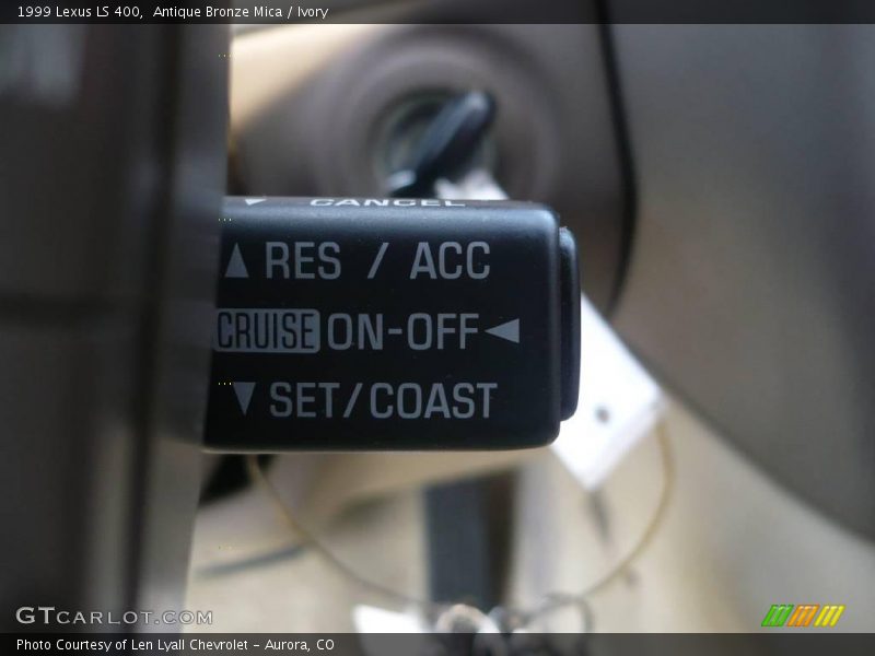 Antique Bronze Mica / Ivory 1999 Lexus LS 400
