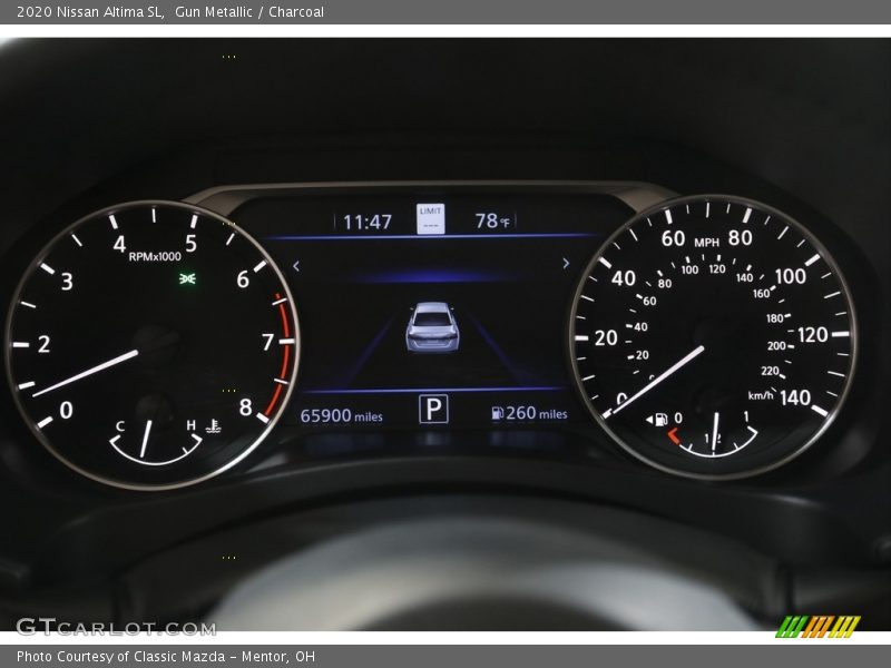 Gun Metallic / Charcoal 2020 Nissan Altima SL