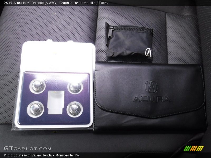 Graphite Luster Metallic / Ebony 2015 Acura RDX Technology AWD