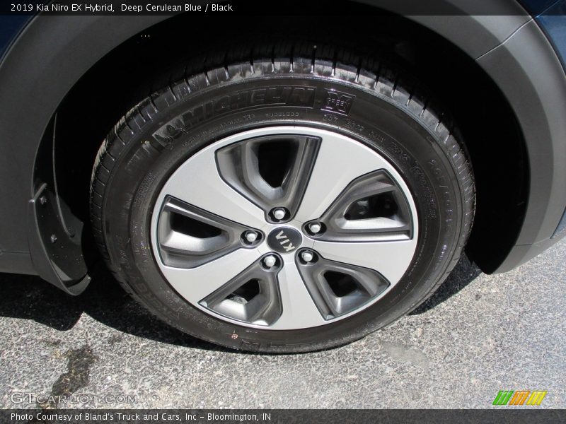 Deep Cerulean Blue / Black 2019 Kia Niro EX Hybrid