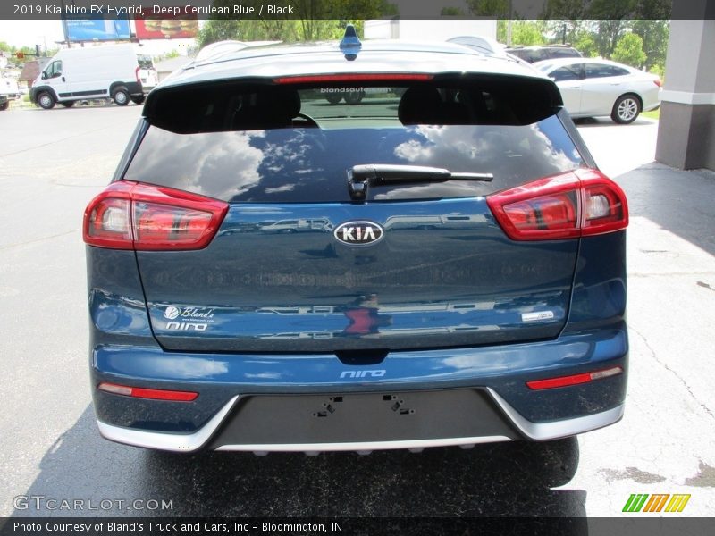 Deep Cerulean Blue / Black 2019 Kia Niro EX Hybrid