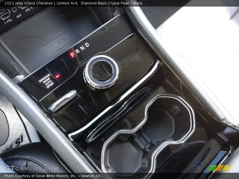 Diamond Black Crystal Pearl / Black 2021 Jeep Grand Cherokee L Limited 4x4