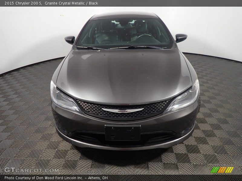 Granite Crystal Metallic / Black 2015 Chrysler 200 S