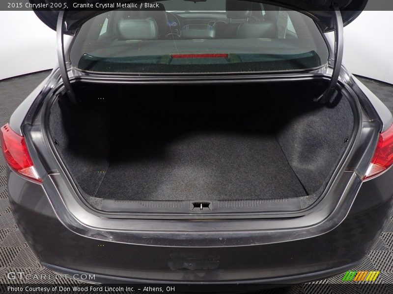 Granite Crystal Metallic / Black 2015 Chrysler 200 S