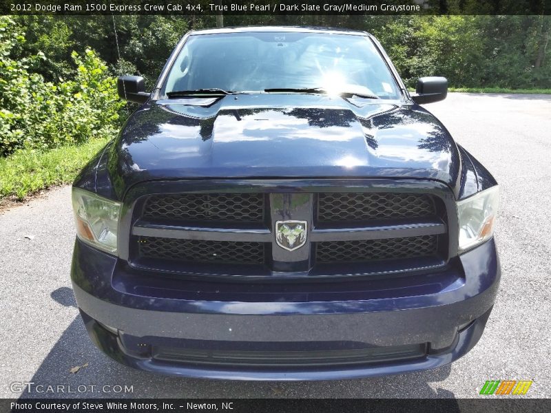 True Blue Pearl / Dark Slate Gray/Medium Graystone 2012 Dodge Ram 1500 Express Crew Cab 4x4